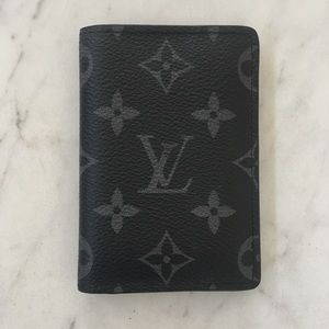 Louis Vuitton Pocket Organizer in Eclipse Monogram
